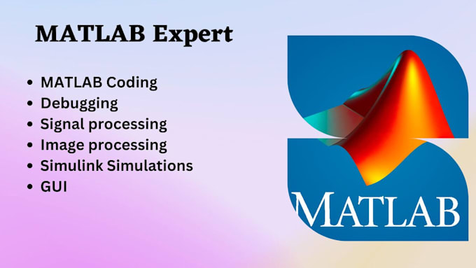 Gig Preview - Provide you signal processing using matlab coding