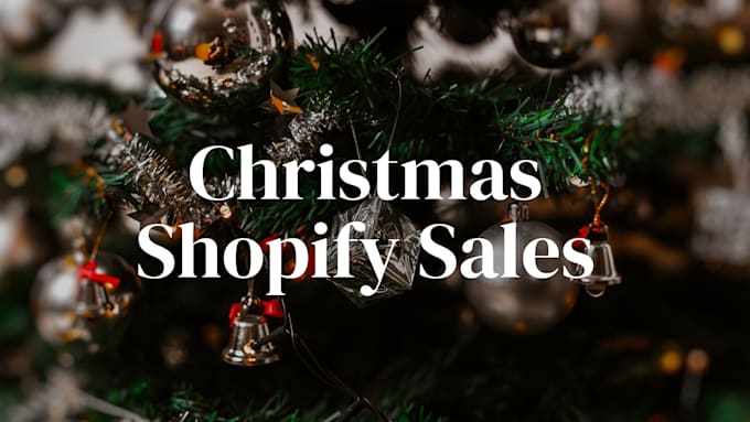 Bestseller - build a profitable shopify store for christmas sales