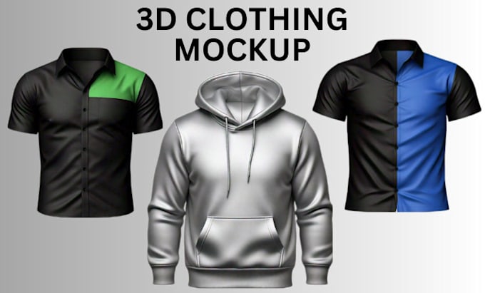 Gig Preview - 3d clothing animation realistic fabric simulation 3d clothing second life VA ar