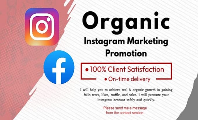 Gig Preview - Do instagram marketing promotion for super fast organic growth