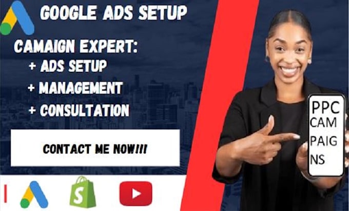 Bestseller - setup and manage your google ads adwords PPC campaign