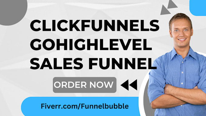 Gig Preview - Setup clickfunnels kajabi gohighlevel response website