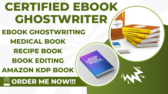 Gig Preview - Do 30k ebook children book writer kdp book writer fiction and non fiction ebook