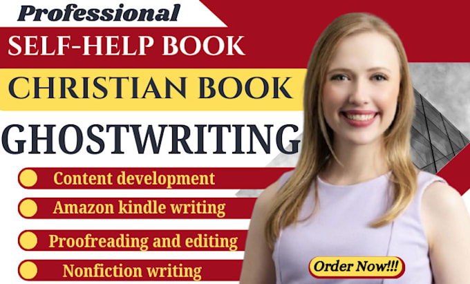 Gig Preview - Be christian ghostwriter, christian ebook, self help ebook, ebook writer