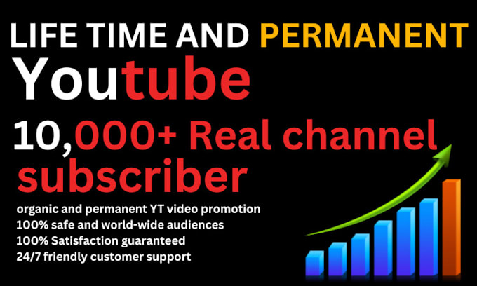 Gig Preview - Give you 1,000 or 1k youtube subscribers fast organically