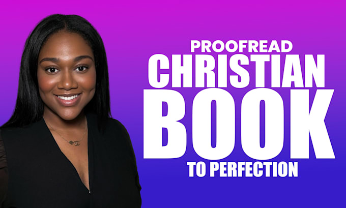 Gig Preview - Provide comprehensive edits to your christian books