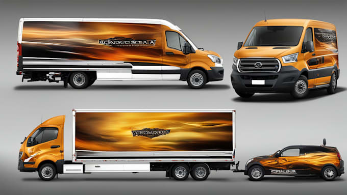 Bestseller - design vehicle wrap, van, truck trailer, or sport car