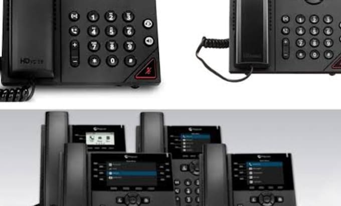 Gig Preview - Polycom IP phone configuration vvx 300,400,500,600