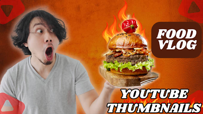 Gig Preview - Desigh eye catching attractive food thumbnails