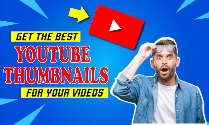 Gig Preview - Create and design thumbnails for youtube videos