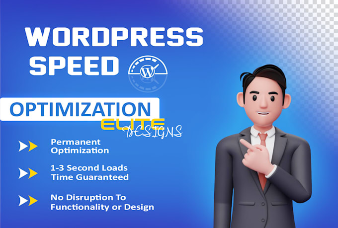 Gig Preview - Optimize wordpress website for maximum speed and performance