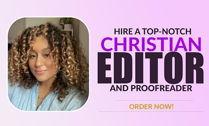 Bestseller - be your christian book editor and proofreader and do editing and proofreading