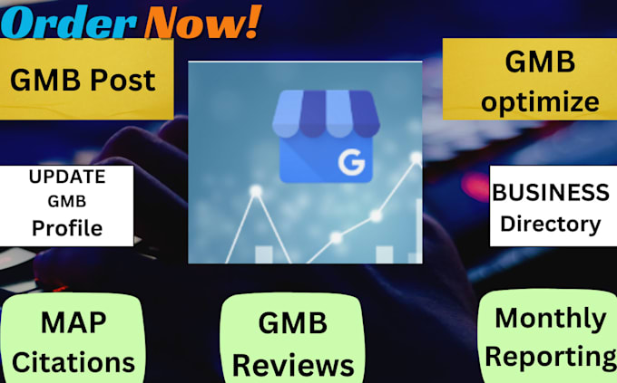 Gig Preview - Do gbp post and monthly local seo gmb