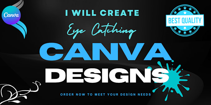 Gig Preview - Create unique canva designs to boost your online presence