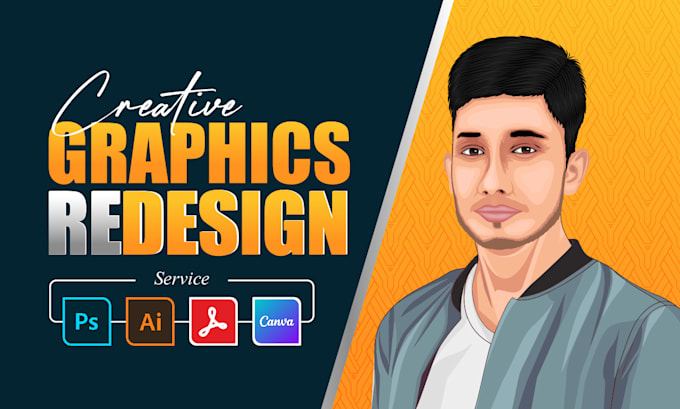 Gig Preview - Do urgent graphic design redesign vector art and photoshop edit