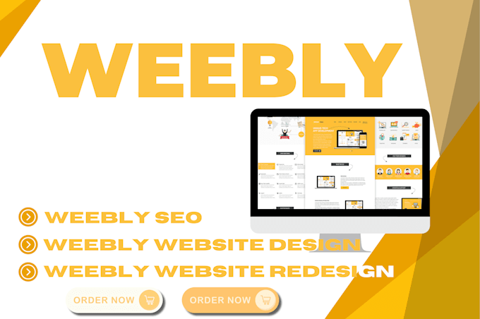 Gig Preview - Do weebly seo redesign weebly website design weebly website