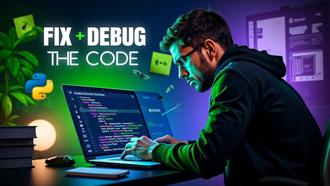 Gig Preview - Debug,review, and fix your mern,javascript, and python code efficiently