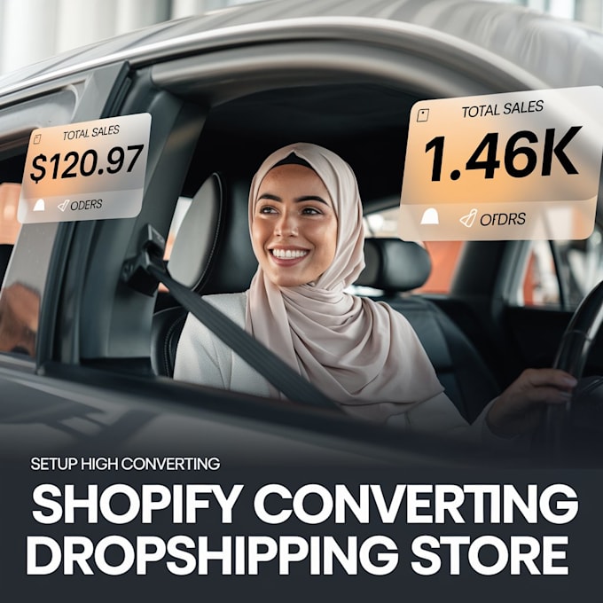 Bestseller - build high converting shopify dropshipping store or shopify website