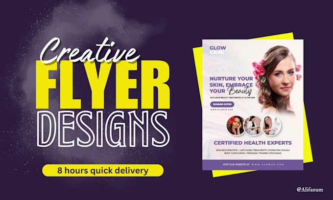 Gig Preview - Design professional, eye catching flyers in 12 hours for you