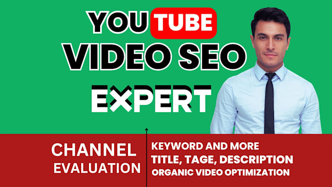 Gig Preview - Do best rank youtube video seo experts  with vidiq and tubebuddy