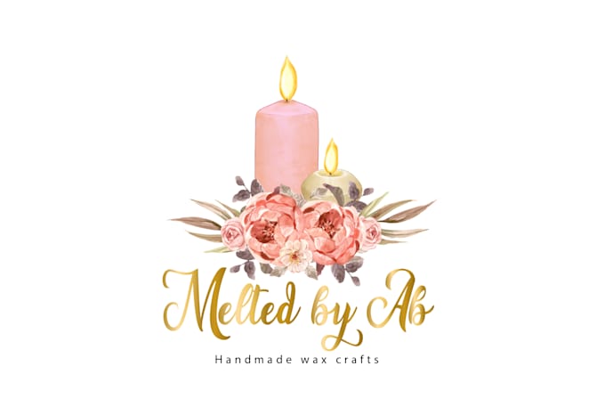 Gig Preview - Create hand drawn bakery, fashion, beauty watercolor logo