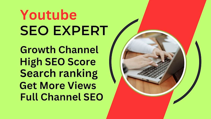 Gig Preview - Do best youtube video seo to increase your video organic rank and growth