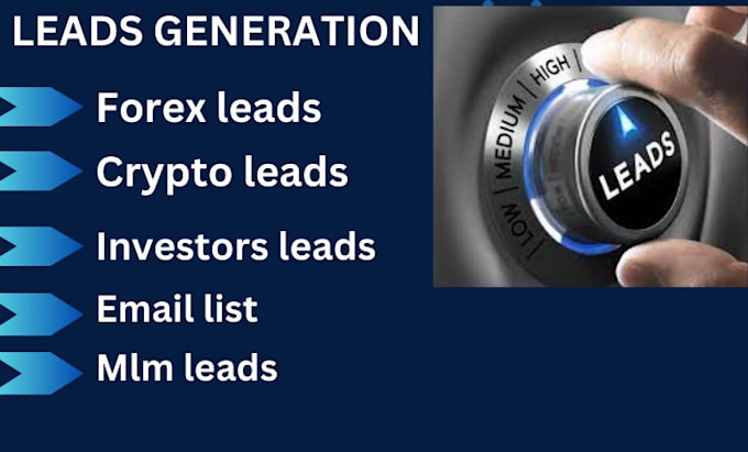 Gig Preview - Provide forex leads crypto leads investor leads email list