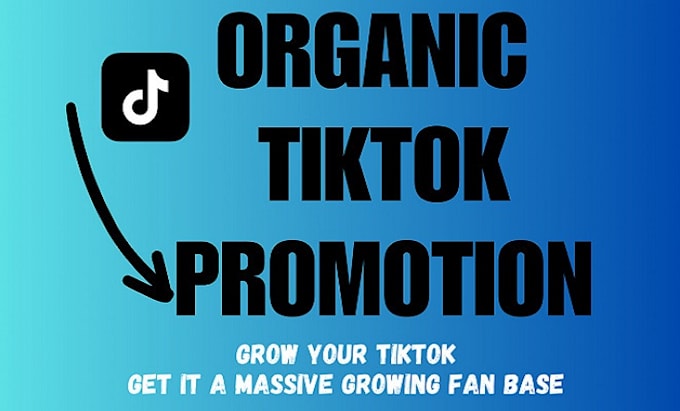 Gig Preview - Professionally grow your tiktok account for organic growth