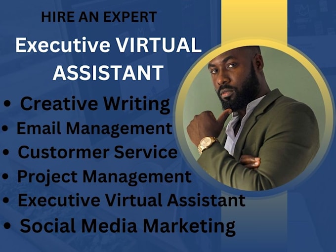 Gig Preview - Be your executive and personal virtual assistant