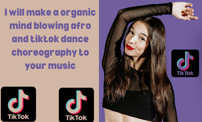 Gig Preview - Do organic mind blowing afro and tiktok dance choreography to your music