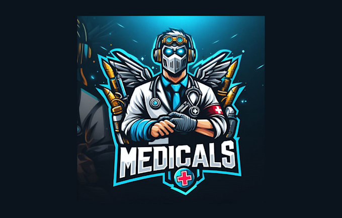 Gig Preview - Design a professional medical mascot logo for your company