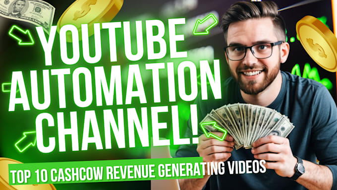 Gig Preview - Produce top tier faceless youtube automation content for cash cow channels