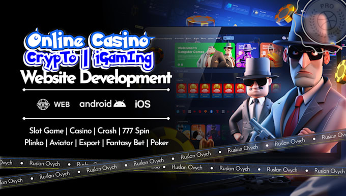 Gig Preview - Develop web3 crypto crash game, slot, poker, sport bet blackjack igaming website