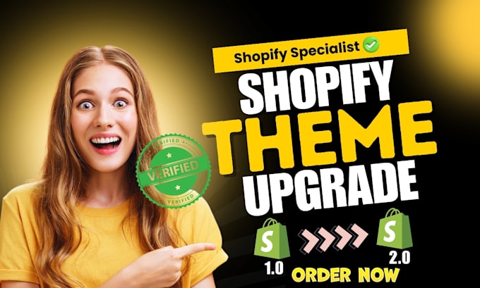 Gig Preview - Do shopify premium theme update, clone shopify store theme update, customization