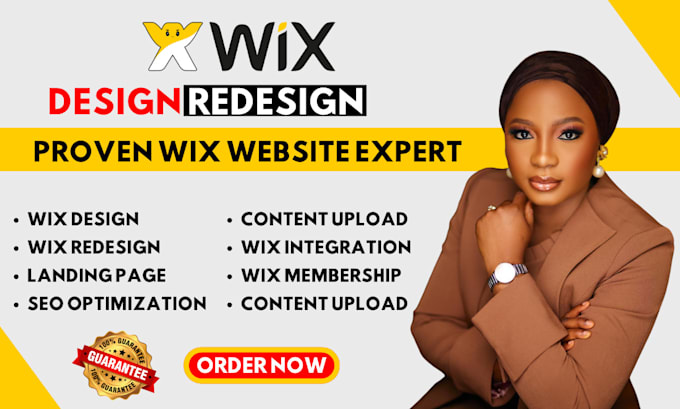 Gig Preview - Wix website design wix website redesign wix website wix studio wix