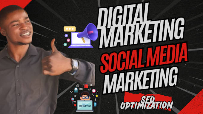 Gig Preview - Be your digital marketing agency, business management social media marketing SEO