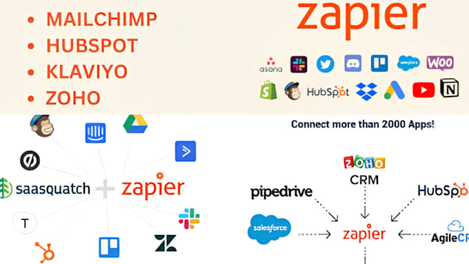 Gig Preview - Develop  zapier api integration webhooks edit  make com smartsheet pabbly n8n