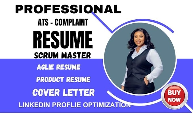 Gig Preview - Write agile resume, scrum master job and scrum master resume