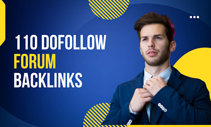 Gig Preview - Provide 110 dofollow forum backlinks