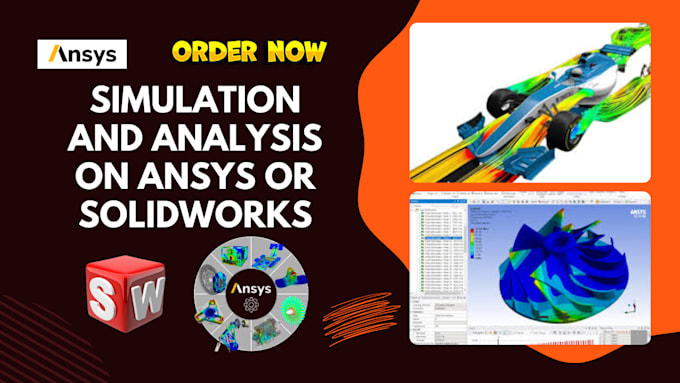 Gig Preview - Do simulation on 3d cad model, fea, cfd using solidworks and ansys