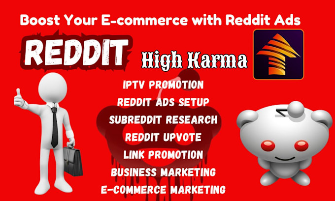 Gig Preview - Do reddit post for iptv streaming ecommerce store app game website link