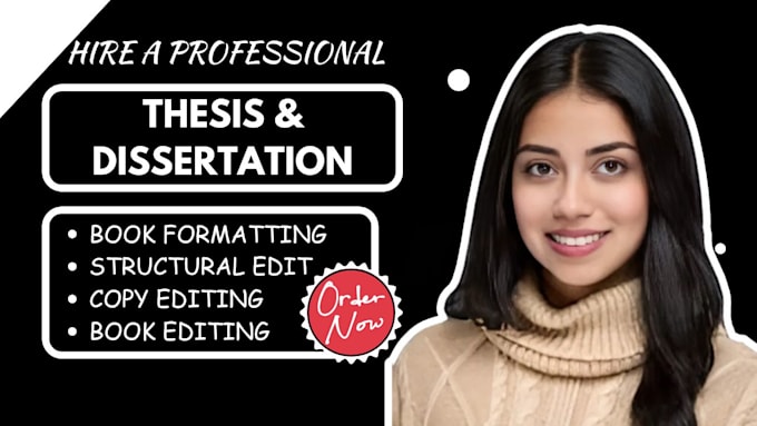 Gig Preview - Proofread edit format your thesis dissertation article research proposal report