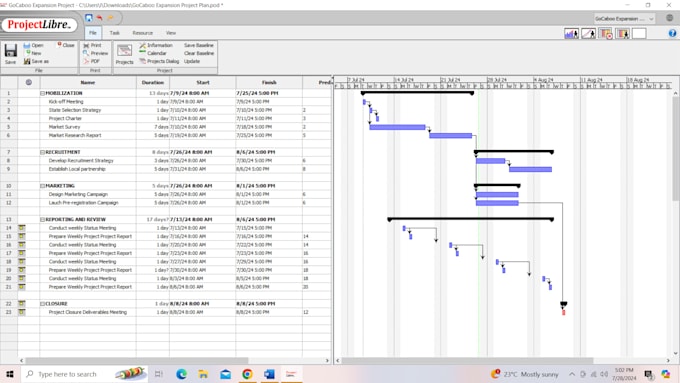 Gig Preview - Manage your projects, ensuring timely delivery, coordination, and success