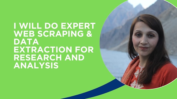 Gig Preview - Do expert web scraping and data extraction for research