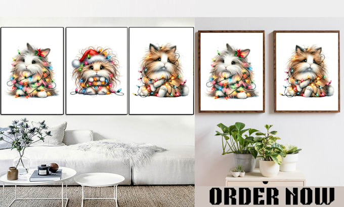 Bestseller - do custom artwork printable wall art and illustrations for your home or office