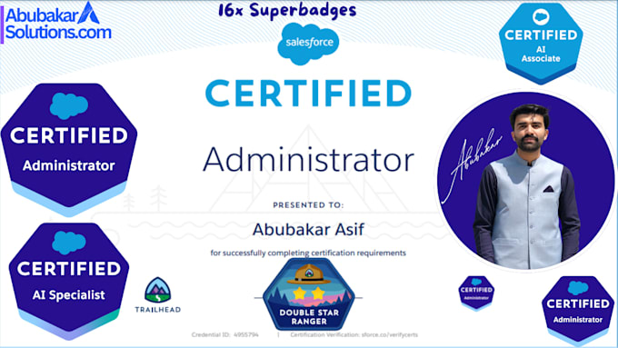 Gig Preview - Be your certified salesforce admin