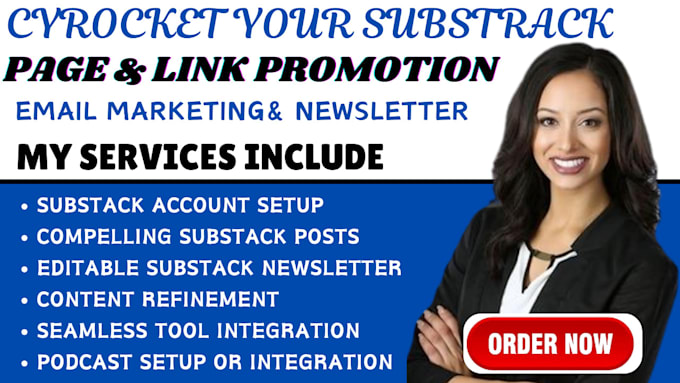 Gig Preview - Setup your substack account substack post substack editable newsletter template