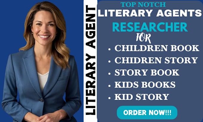 Gig Preview - Find literary agent for children book, kids book, children story, kids story