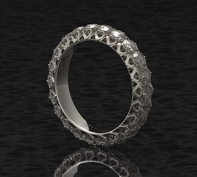 Gig Preview - Create detailed 3d models for jewelry and accessories