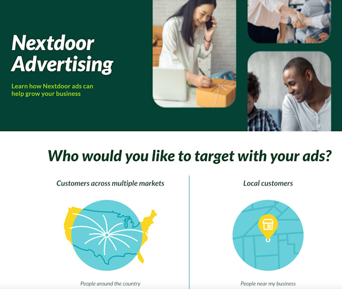 Gig Preview - Nextdoor ads campaign, nextdoor campaign manager